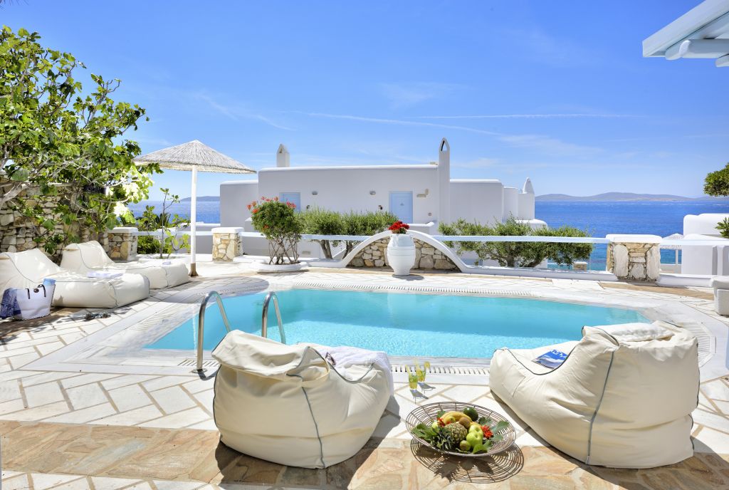 Delos 1-bedroom villa with private pool sea view