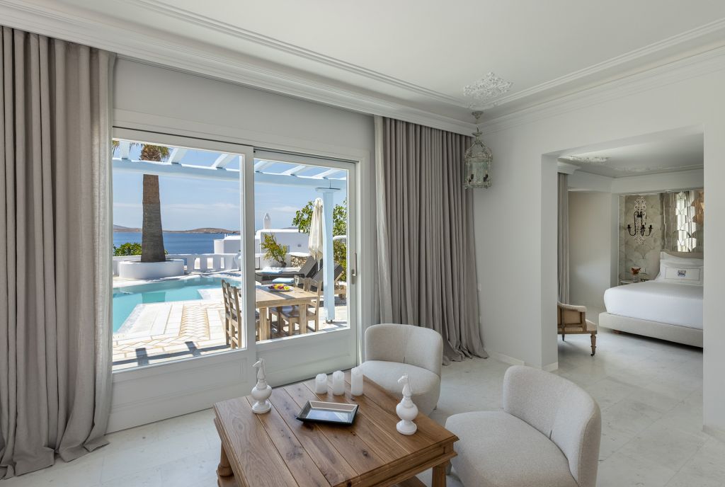 Delos Two Bedroom Villa with Private Pool & Sea View